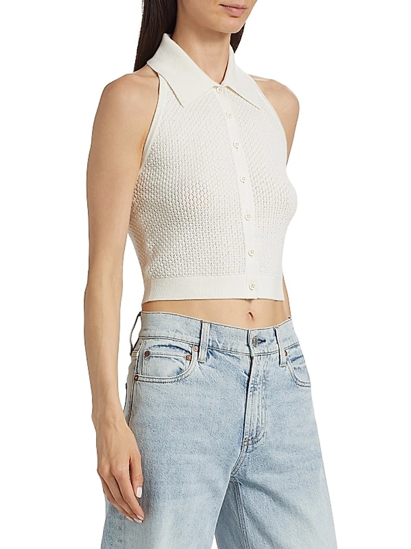 Miles Pointelle Knit Tank