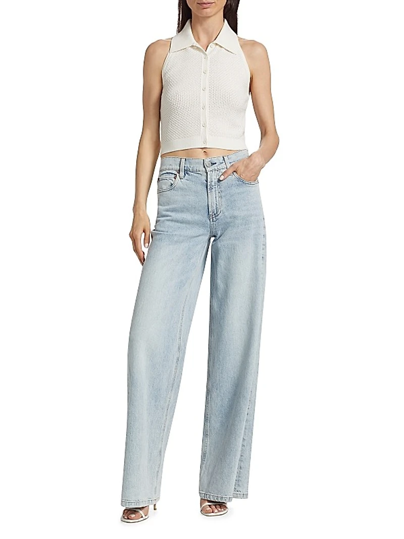 Miles Pointelle Knit Tank