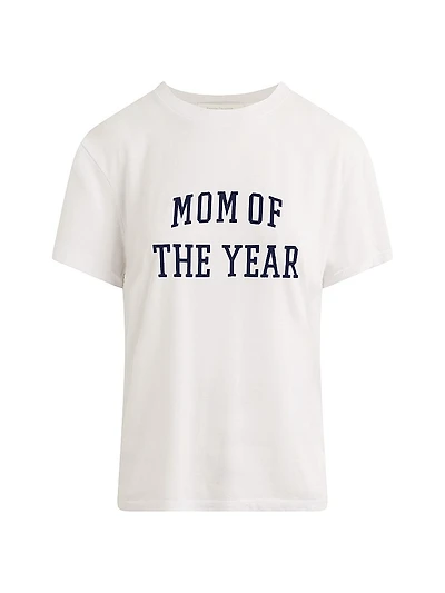 ''Mom Of The Year'' Classic Collegiate T-Shirt