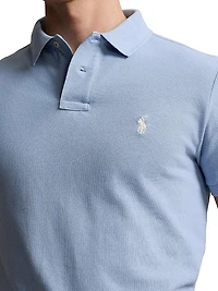 Basic Mesh Polo Shirt