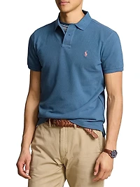 Basic Mesh Polo Shirt
