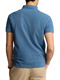 Basic Mesh Polo Shirt