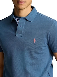 Basic Mesh Polo Shirt
