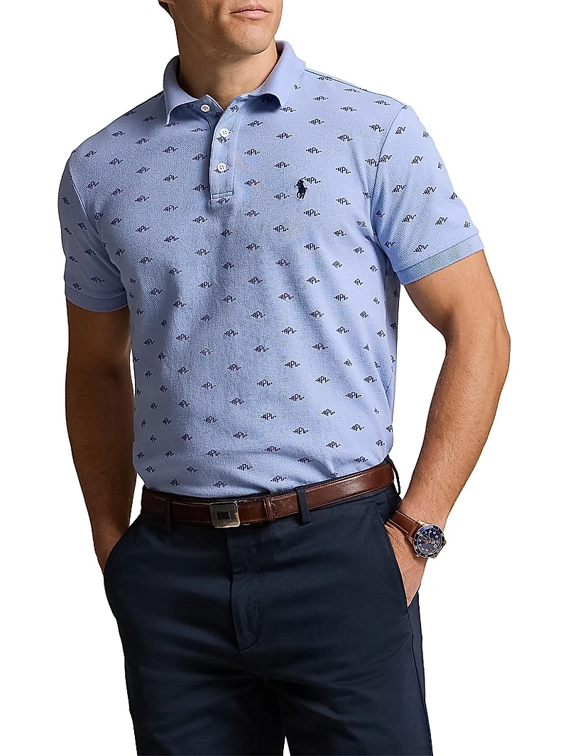 Oxford Mesh Polo Shirt