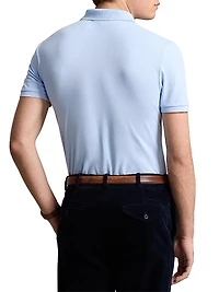 Stretch Mesh Polo Shirt