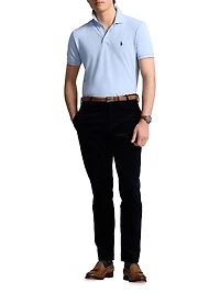 Stretch Mesh Polo Shirt