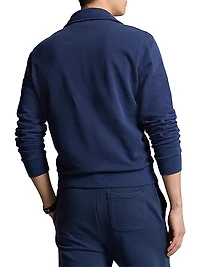 Loopback Terry Half-Zip Pullover