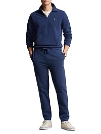 Loopback Terry Half-Zip Pullover