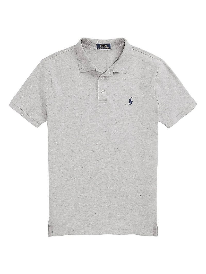Stretch Cotton-Blend Polo Shirt