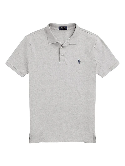 Stretch Cotton-Blend Polo Shirt
