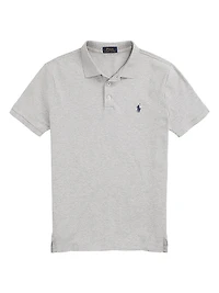 Stretch Cotton-Blend Polo Shirt