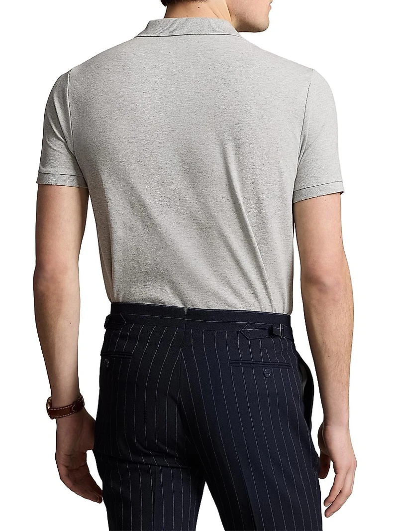 Stretch Cotton-Blend Polo Shirt
