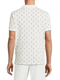 Anchor Stretch-Cotton Polo Shirt