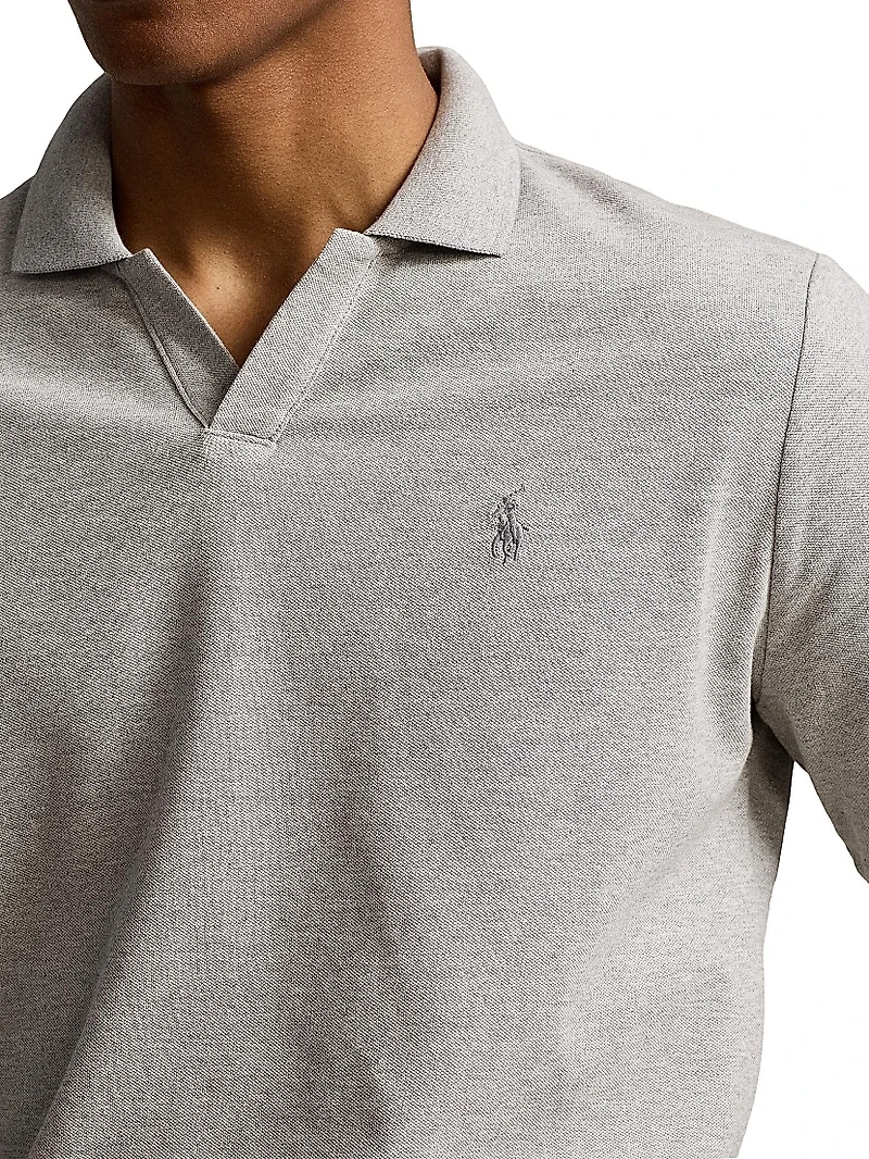 Stretch Cotton-Blend Polo Shirt