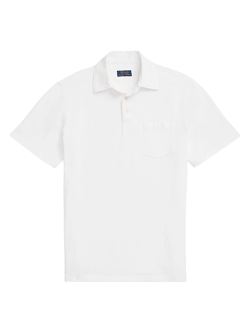 Cotton-Blend Polo Shirt