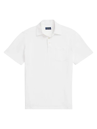 Cotton-Blend Polo Shirt