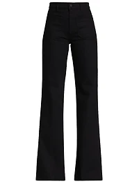 Florence High-Rise Wide-Leg Jeans