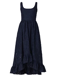 Neela Floral Squareneck Maxi Dress
