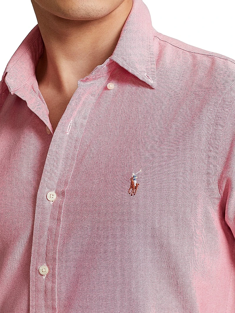 Classic Oxford Short-Sleeve Sport Shirt