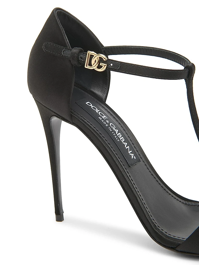 Keira 100MM T-Strap Sandals