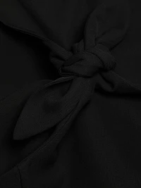 Twill Suiting Vest Minidress