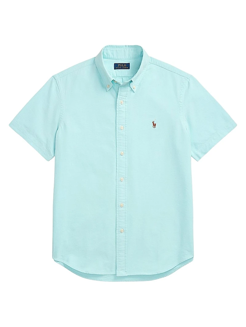 Oxford Short-Sleeve Sport Shirt