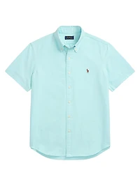 Oxford Short-Sleeve Sport Shirt