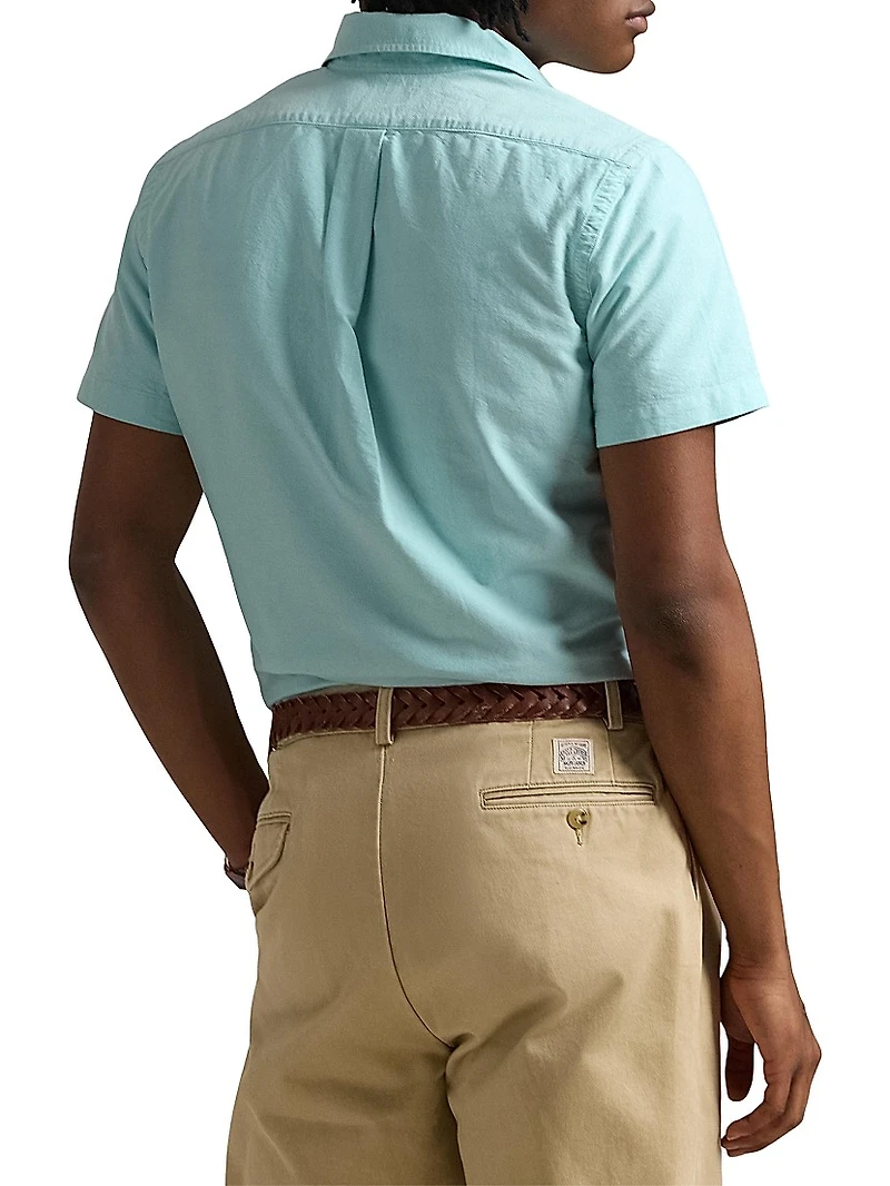 Oxford Short-Sleeve Sport Shirt