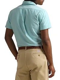 Oxford Short-Sleeve Sport Shirt
