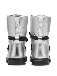 Skyward Woven Ankle Boots