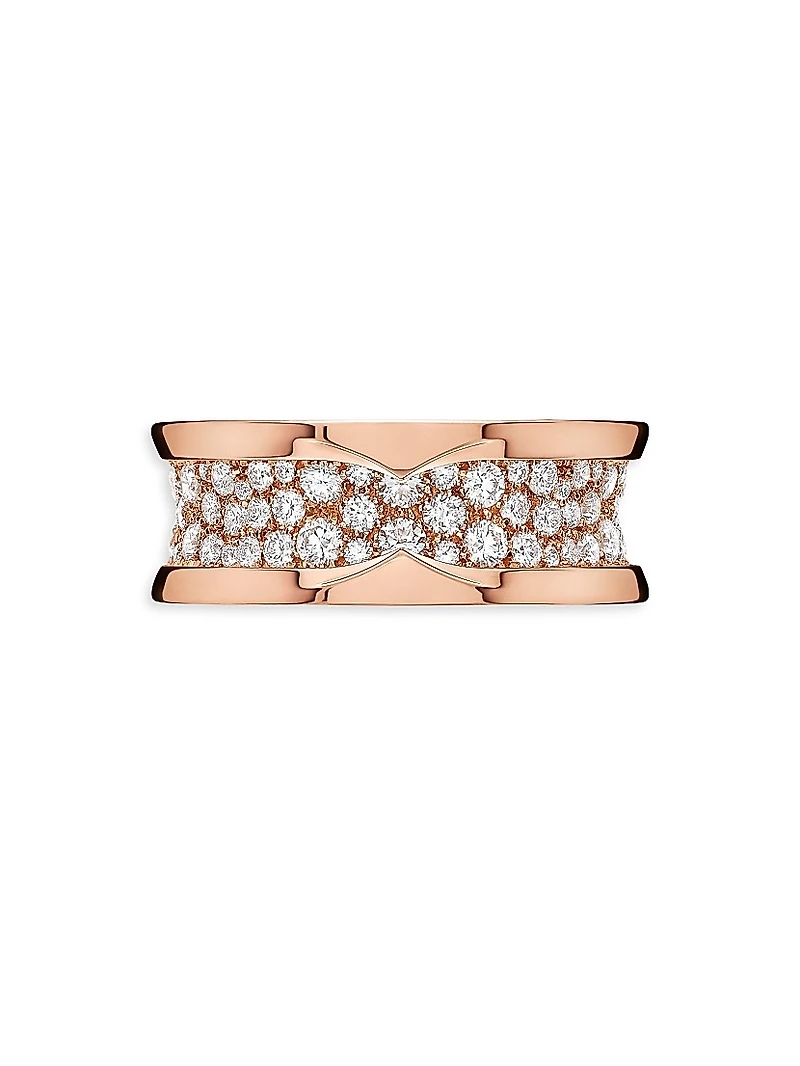 B.zero1 18K Rose Gold & 1.51 TCW Diamond Ring