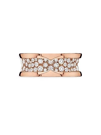 B.zero1 18K Rose Gold & 1.51 TCW Diamond Ring