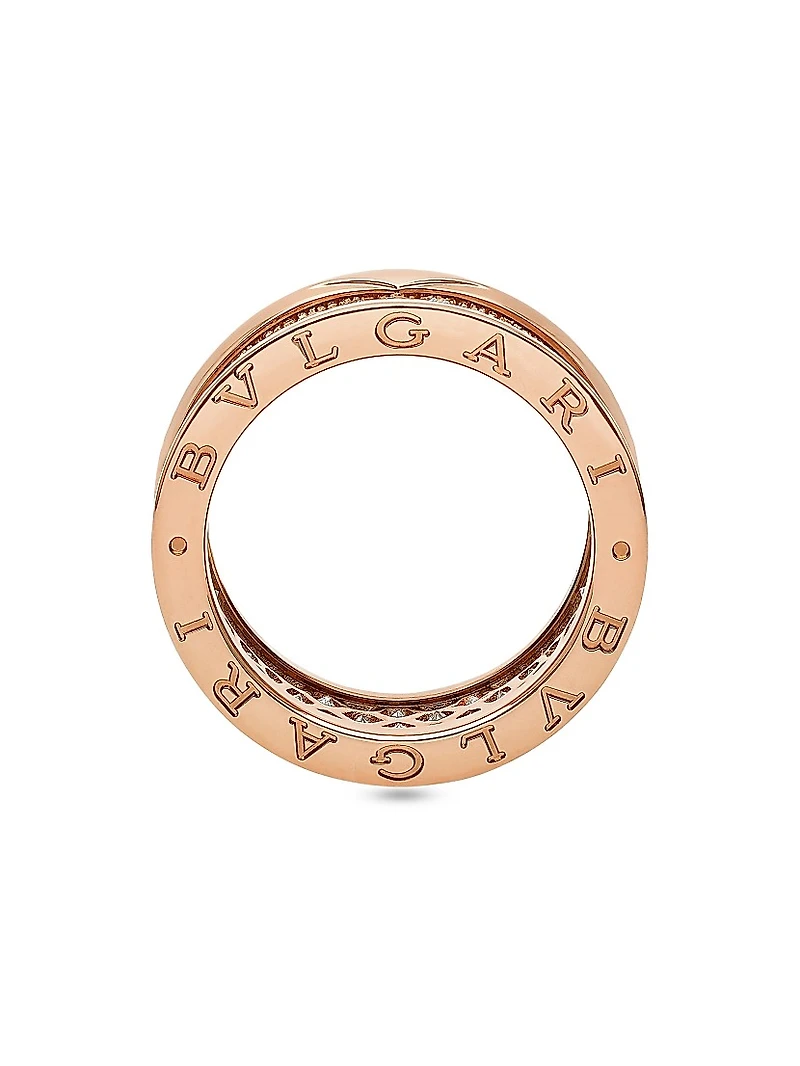 B.zero1 18K Rose Gold & 1.51 TCW Diamond Ring