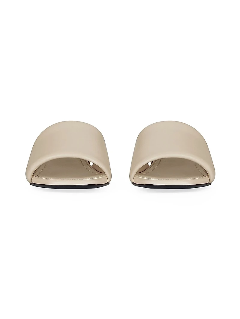 G Cube Mules in Leather
