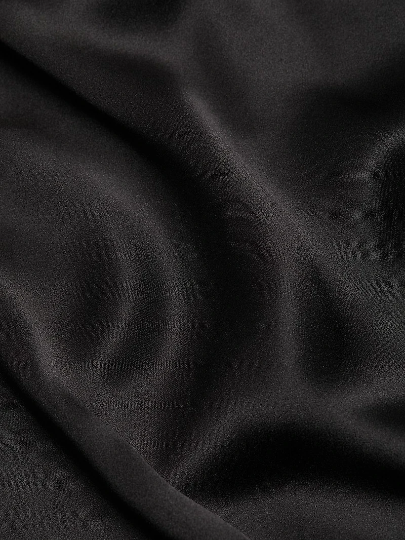 Silk Charmeuse Halter Top