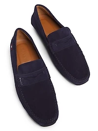 Palven Suede Penny Loafers