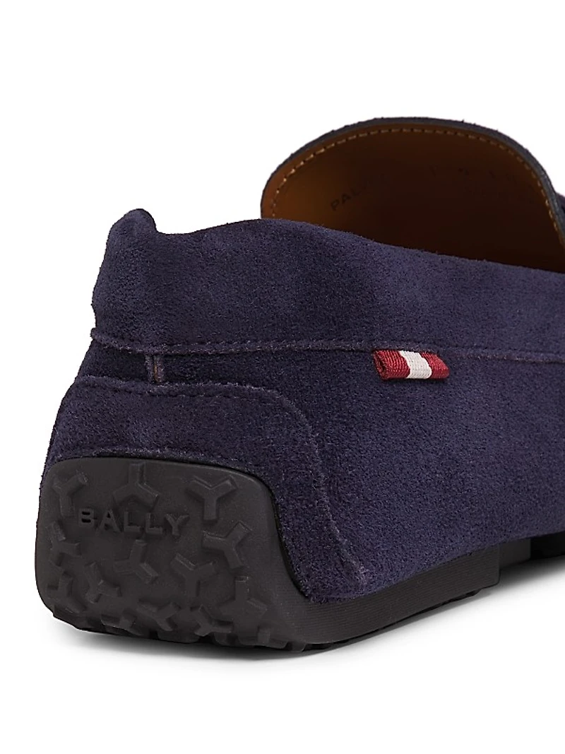 Palven Suede Penny Loafers