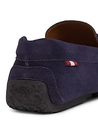 Palven Suede Penny Loafers