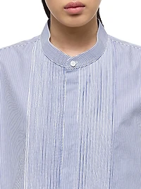 Pinstripe Sleeveless Shirt