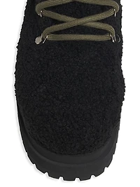 Acacia Teddy Lace-Up Hiking Boots