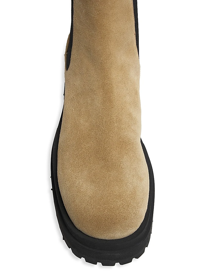 Acacia Suede Chelsea Boots
