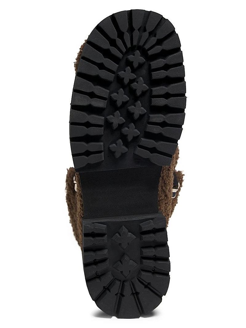 Acacia Teddy Lace-Up Hiking Boots