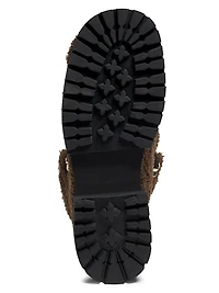 Acacia Teddy Lace-Up Hiking Boots