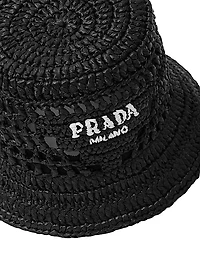Woven Fabric Bucket Hat