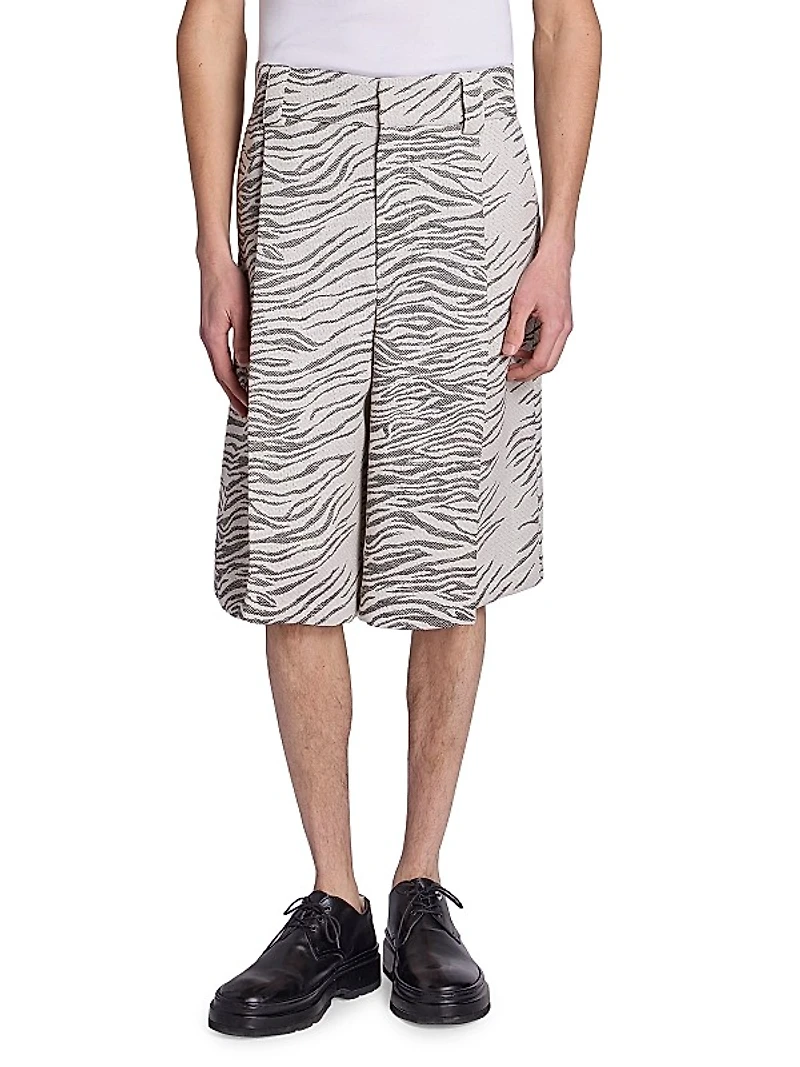 Jacquard Zebra Shorts