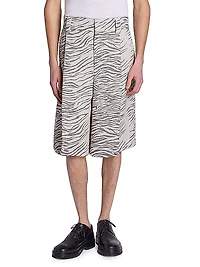 Jacquard Zebra Shorts