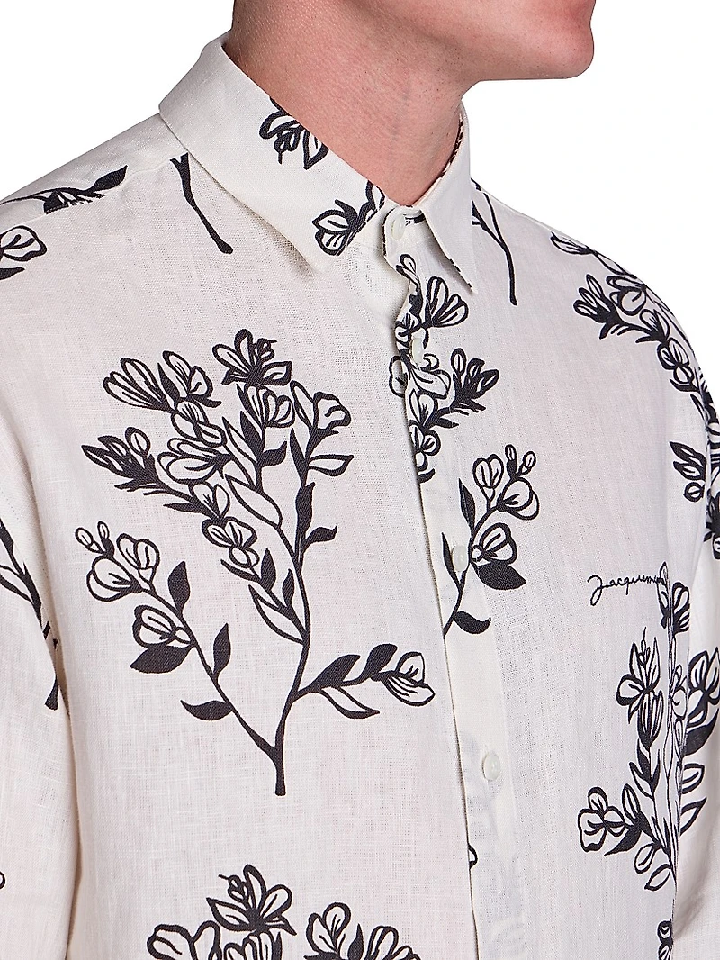 Simon Floral Cotton Shirt
