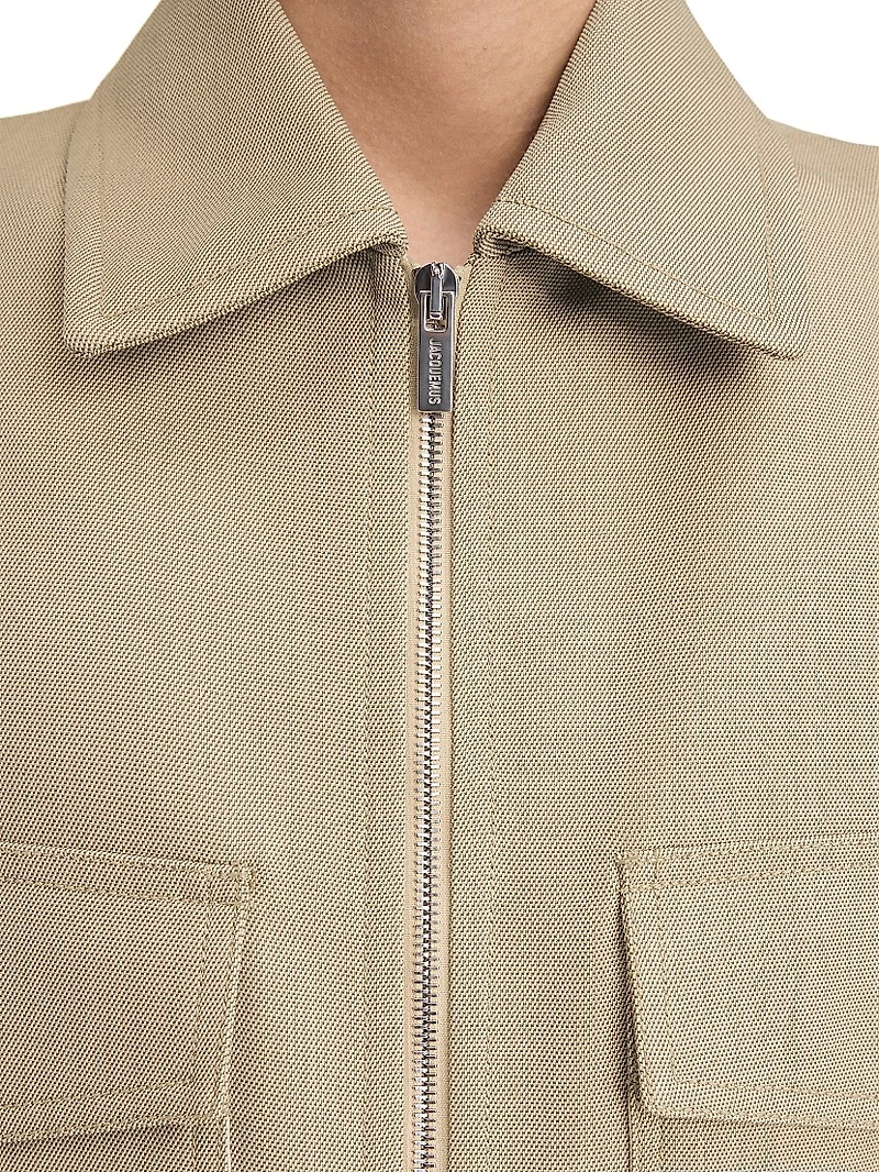 Mountain Wool-Blend Shirt Jacket