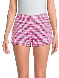 Sbarra Stripe Cotton Shorts