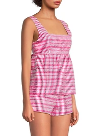 Lola Stripe Cotton Top